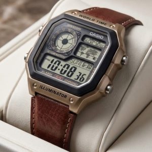 Casio Coffee Rose Gold